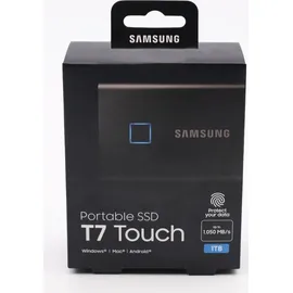 Samsung Portable T7 Touch 1 TB USB 3.2 schwarz