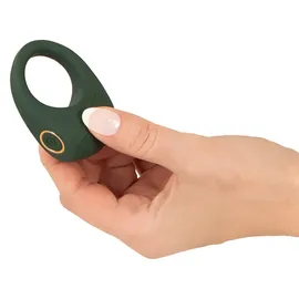 Emerald Love Vibro-Penisring „Luxurious Vibro Cock Ring“, 10 Vibrationsmodi, wasserdicht, grün