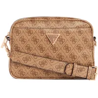 GUESS Meridian Camera Bag Logo Umhängetaschen braun