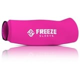 Freeze Sleeve Kühlpad Revolutionäre Kalt-Warm Kompresse mit 360 Grad Wirkung, MDR Medizinprodukt, Sechs Größen für alle Körperbereiche rosa