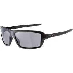 Oakley CABLES Brille in prizm grey-matte black, Größe Einheitsgröße - schwarz