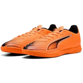 Puma Ultra 6 Play Hallenschuhe Herren Heat Fire/Puma Black/Glowing Red 40