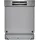 Bosch Serie 2 SMI2ITS09E Einbau-Geschirrspüler (teilintegrierbar, 598 mm breit, Edelstahl)
