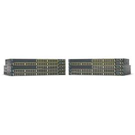 Cisco 2960X-48LPS-L: 48 Port LAN Base SW (48 Ports), Netzwerk Switch, Schwarz