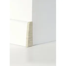 Classen Sockelleisten-Endkappe Classen Endkappe für Clip-Leiste foliert 58 x 19 braun