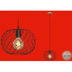 BRILONER LEUCHTEN LED Pendelleuchte "WINKI", schwarz, Lampen