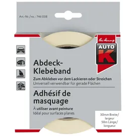 Auto-K Abdeckband 19 Mm Abdeckklebeband Lackieren Streichen - Auto-k