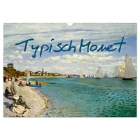 Calvendo Typisch Monet (Wandkalender 2026 DIN A3 quer), CALVENDO