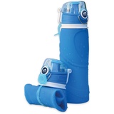 Maunawai Trinkflasche MAUNAWAI Outdoor Wasserfilter Trinkflasche 0,01μ - 750 ml«, (1 tlg., mit Befestigung), 38211454-0 aquablau