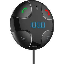 4smarts Bluetooth FM Transmitter - Schwarz