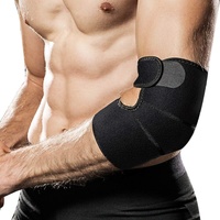 Hually Ellenbogenbandage, Ellbogen Bandage atmungsaktive Ellenbogenstütze mit Klettverschluss für Kraftsport, Golferarm, Handball, Sehnenscheidenschmerzen(Damen und Herren)