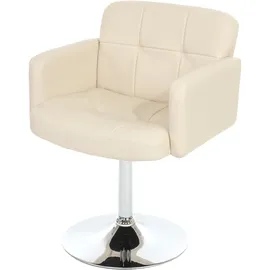 Mendler Drehstuhl Orlando Kunstleder creme