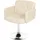 Mendler Drehstuhl Orlando Kunstleder creme