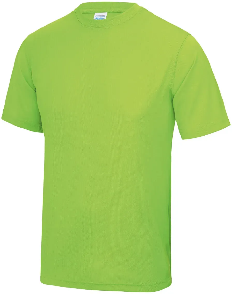 Just Cool - Kinder Funktionshirt \JC001J\" - Electric Green / 116 (S)"
