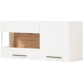 Home Affaire Hängevitrine Salerno 120 x 35 x 54 cm Weiß