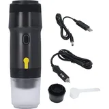 Tragbare Elektrische Espressomaschine, Schnelle Kabellose Heizung, Reisekaffeemaschine für Camping, Auto-Kaffeemaschine Wohnmobil, Wandern, Büro
