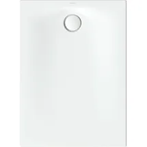 Bette Ultra Space Rechteck-Duschwanne, 1100x800x25mm, 4020-000AS,T1, Farbe: Weiß mit Antirutsch Sense und Wannenträger
