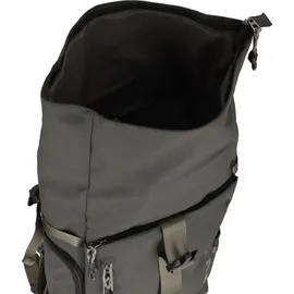 CAMEL ACTIVE Explore Rolltop Rucksack aus recyceltem Nylon khaki