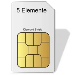 Chipcard Diamond Shield 5 Elemente
