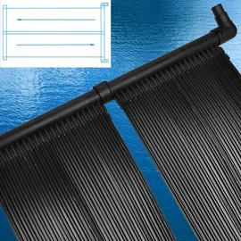 vidaXL Solar-Panel für Poolheizung 80 x 620 cm 90349