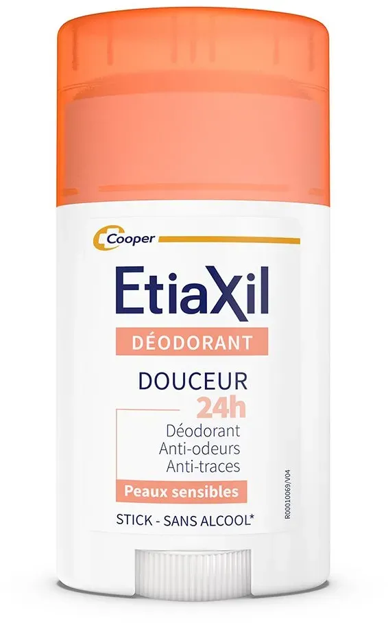 ETIAXIL - Déodorant - Transpiration Faible - Aisselles - 48h – Stick - Fabriqué en France 40 ml Roll-On