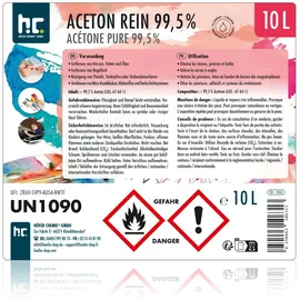 Höfer Chemie Aceton Rein 2 x 10 l