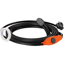VEVOR Rohrheizkabel 2m 23W/m Rohrbegleitheizung Heizkabel Frostschutz Thermostat