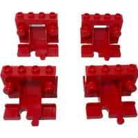 LEGO Duplo Prellbock Rot - Duplo Train Buffer Red 10874 10875 10882 NEU! Menge 5x