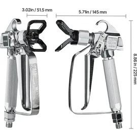 Vevor Airless-Farbspritzpistole 3600 psi mit 517-Düse