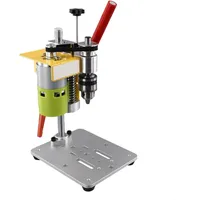 ZiStarlilife Für Mini-Bohrmaschine, tragbare Tischbohrmaschine mit 795 Gleichstrommotor, B10 Bohrfutter 08–6 mm, 4500–7000 U/min, für CNC-Tischfräsen, Holz, Kunststoff, Aluminium, DIY-Projekte