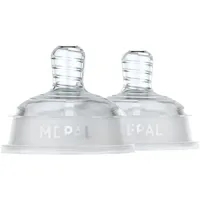 Mepal - Flaschensauger Set Slow Mio - 2-teilig -