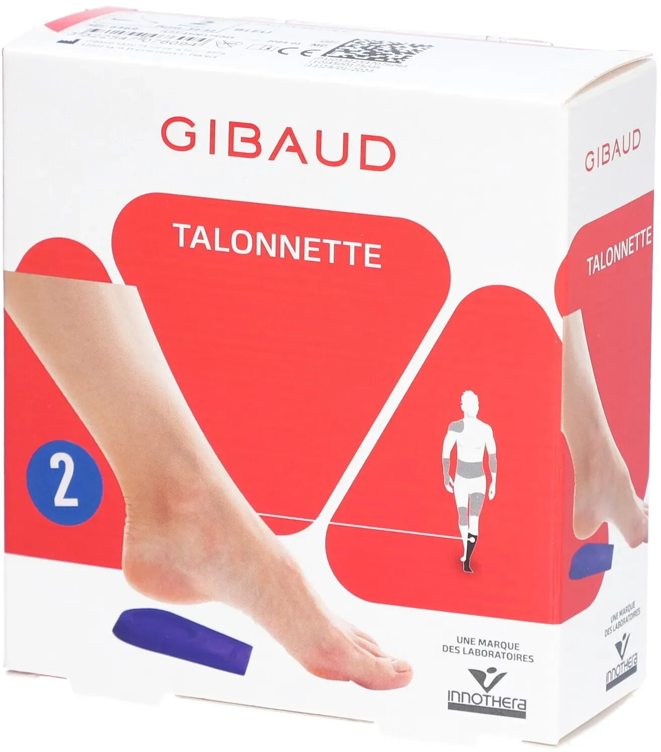 Gibaud Viscogib Talonnette X 2 39-42 T2