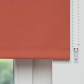 LIEDECO Seitenzugrollo Uni 62 x 180 cm terrakotta