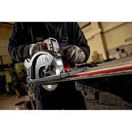 Flex CSM 57 18-EC Akku-Handkreissäge 18 V inkl. 2 Akkus 5,0 Ah + Tasche