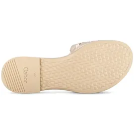 Gabor "Pantolette", Damen, gold, Schuhe Pantolette