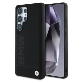 BMW Galaxy S25 Ultra Lederhülle schwarz