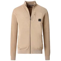 CasaModa Strickjacke in Beige | Gr.: 4XL