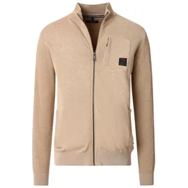 CasaModa Strickjacke in Beige | Gr.: 4XL