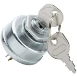 FanPaYY Zündschalter Zündanlassschalter Zündschloss Startschalter Rasentraktor 5 Polig für MTD Motor Traktor Rasenmäher Husqvarna mit 2 Schlüssel 725-0267 925-0267