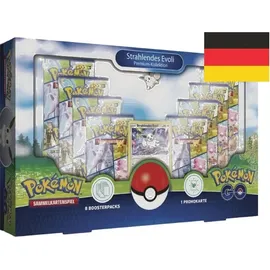 Pokémon (Sammelkartenspiel), PKM Pokemon GO Strahlendes Evoli Premium-Kollektion
