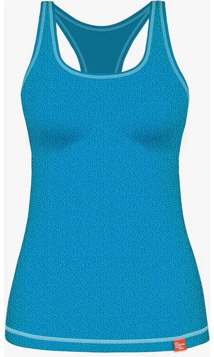 Ein schöner Fleck Erde Top Steinernes Meer pfauenblau 40