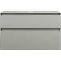 Burgbad Lin20 Waschtischunterschrank 100,2 x 55,2 x 66,1 cm Basaltgrau Matt