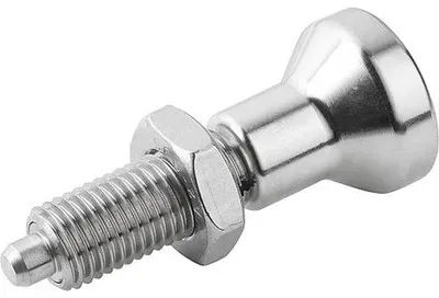 ARRETIERBOLZEN OHNE RASTNUT GR.1 M10X1, FORM:H, EDELSTAHL GEHÄRTET, KOMP:EDELSTAHL