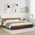 vidaXL Bettrahmen 200 x 200 cm Braun