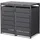 ML-Design Mülltonnenbox 132 x 80 x 120 cm anthrazit