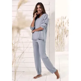 ELBSAND Sweater rauchblau meliert 40/42
