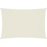 furnicato Sonnensegel Oxford-gewebe Rechteckig 25x45 M Creme