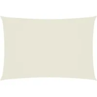 furnicato Sonnensegel Oxford-gewebe Rechteckig 25x45 M Creme