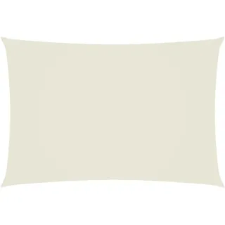 furnicato Sonnensegel Oxford-gewebe Rechteckig 25x45 M Creme