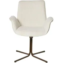 Jahnke Schalenstuhl POLE TWIST Polyester weiß
